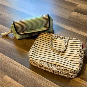 Bundle - two cosmetics bags